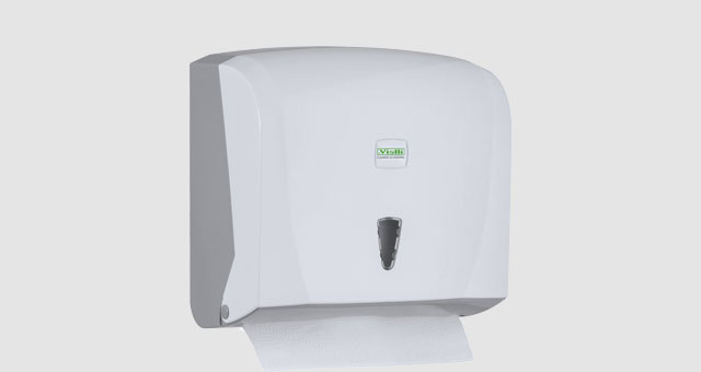 C-V Kağıt Havlu Dispenseri Kapasite 300 Havlu  (White)