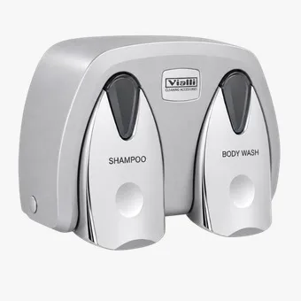 Mini Duşakabin Dispenseri 175 Ml. X2 (Krom)